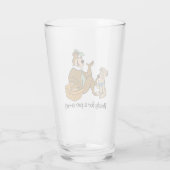 Yogi Bear and Boo Boo Picnic Snack Glas (Rückseite)
