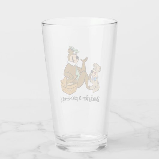 Yogi Bear and Boo Boo Picnic Snack Glas (Rückseite)