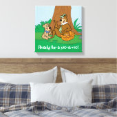 Yogi Bear and Boo Boo Picnic Snack Leinwanddruck (Insitu (Schlafzimmer))
