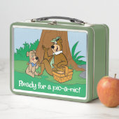 Yogi Bear and Boo Boo Picnic Snack Metall Brotdose (Beispiel)