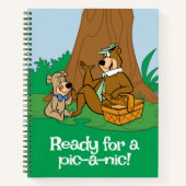 Yogi Bear and Boo Boo Picnic Snack Notizblock (Vorderseite)