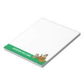 Yogi Bear and Boo Boo Picnic Snack Notizblock (Rotiert)