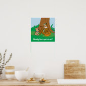 Yogi Bear and Boo Boo Picnic Snack Poster (Küche)