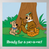 Yogi Bear and Boo Boo Picnic Snack Poster (Vorne)