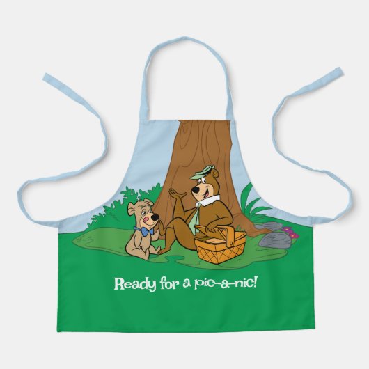 Yogi Bear and Boo Boo Picnic Snack Schürze (Vorderseite)