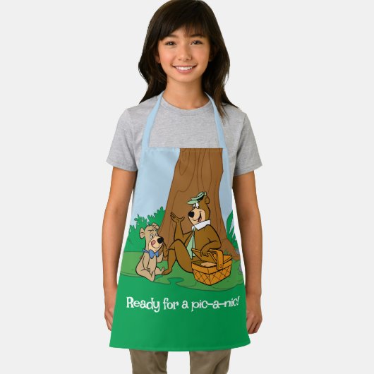 Yogi Bear and Boo Boo Picnic Snack Schürze (Insitu)