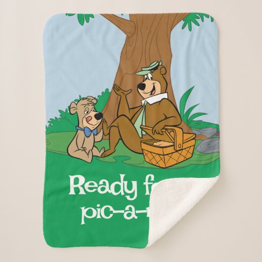Yogi Bear and Boo Boo Picnic Snack Sherpadecke (Vorderseite)