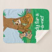 Yogi Bear and Boo Boo Picnic Snack Sherpadecke (Vorderseite (Horizontal))