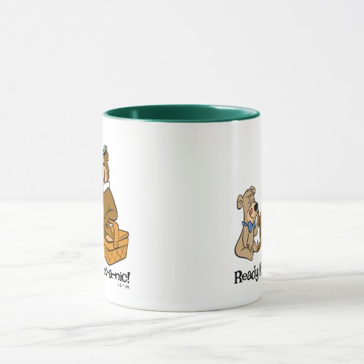 Yogi Bear and Boo Boo Picnic Snack Tasse (Zentrum)