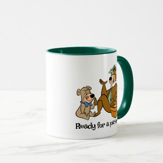 Yogi Bear and Boo Boo Picnic Snack Tasse (VorderseiteRechts)