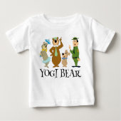 Yogi Bear and Friends Classic Pose Baby T-shirt (Vorderseite)