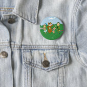 Yogi Bear and Friends Classic Pose Button (Beispiel)