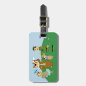 Yogi Bear and Friends Classic Pose Gepäckanhänger (Vorderseite vertikal)