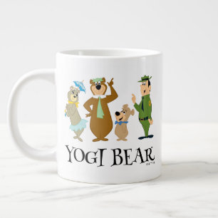Yogi Bear and Friends Classic Pose Jumbo-Tasse