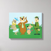 Yogi Bear and Friends Classic Pose Leinwanddruck (Vorderseite)