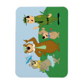 Yogi Bear and Friends Classic Pose Magnet (Vertikal)