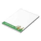 Yogi Bear and Friends Classic Pose Notizblock (Rotiert)