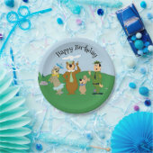 Yogi Bear and Friends Classic Pose Pappteller (Party)