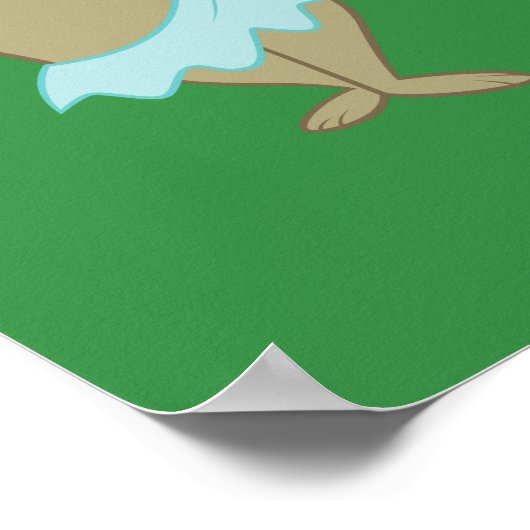 Yogi Bear and Friends Classic Pose Poster (Ecke)