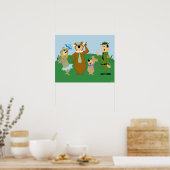 Yogi Bear and Friends Classic Pose Poster (Küche)