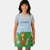 Yogi Bear and Friends Classic Pose Schürze (Insitu)