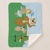 Yogi Bear and Friends Classic Pose Sherpadecke (Vorderseite)
