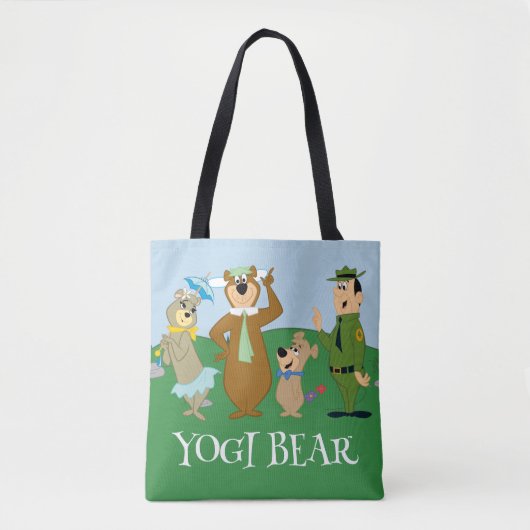 Yogi Bear and Friends Classic Pose Tasche (Vorderseite)