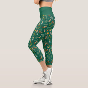 Yogi Bear and Friends Jellystone Park Camp Muster Capri Leggings