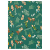 Yogi Bear and Friends Jellystone Park Camp Muster Klemmbrett (Rückseite)