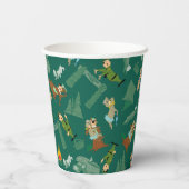 Yogi Bear and Friends Jellystone Park Camp Muster Pappbecher (Rückseite)