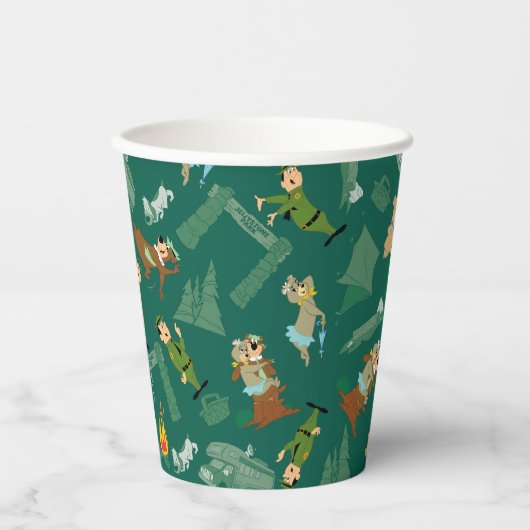 Yogi Bear and Friends Jellystone Park Camp Muster Pappbecher (Vorderseite)