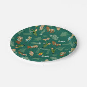 Yogi Bear and Friends Jellystone Park Camp Muster Pappteller (Schrägansicht)