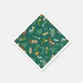 Yogi Bear and Friends Jellystone Park Camp Muster Serviette (Ecke)