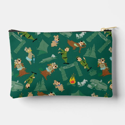 Yogi Bear and Friends Jellystone Park Camp Muster Zubehörtasche (Rückseite)