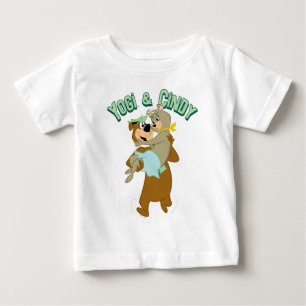 Yogi Bear Carry Cindy Bear Baby T-shirt