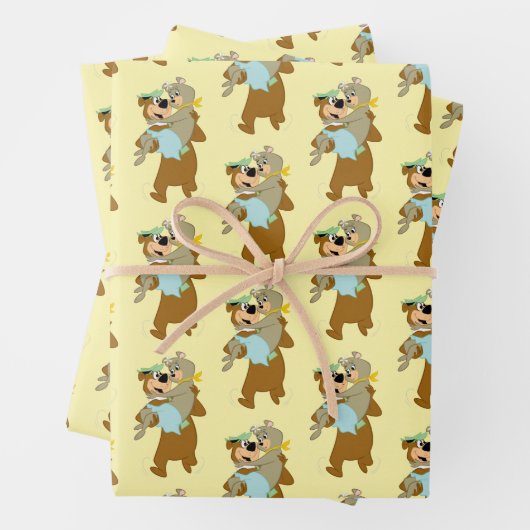 Yogi Bear Carry Cindy Bear Geschenkpapier Set (Beispiel)