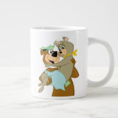 Yogi Bear Carry Cindy Bear Jumbo-Tasse (Rechts)