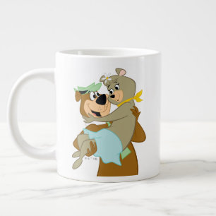 Yogi Bear Carry Cindy Bear Jumbo-Tasse