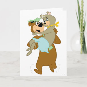 Yogi Bear Carry Cindy Bear Karte