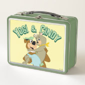 Yogi Bear Carry Cindy Bear Metall Brotdose (Vorderseite)