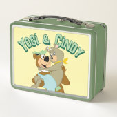 Yogi Bear Carry Cindy Bear Metall Brotdose (Rückseite)