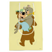 Yogi Bear Carry Cindy Bear Mittlere Geschenktüte (Rückseite)