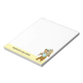 Yogi Bear Carry Cindy Bear Notizblock (Rotiert)