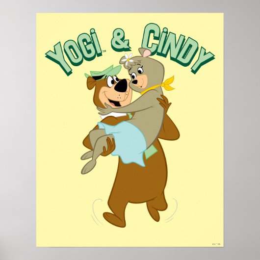 Yogi Bear Carry Cindy Bear Poster (Vorne)