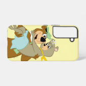 Yogi Bear Carry Cindy Bear Samsung Galaxy Hülle (Rückseite (Horizontal))