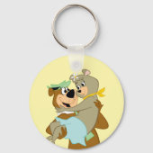 Yogi Bear Carry Cindy Bear Schlüsselanhänger (Rückseite)