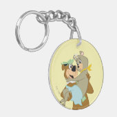 Yogi Bear Carry Cindy Bear Schlüsselanhänger (Vorderseite links)
