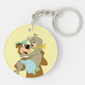 Yogi Bear Carry Cindy Bear Schlüsselanhänger (Rückseite)