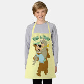 Yogi Bear Carry Cindy Bear Schürze (Getragen)