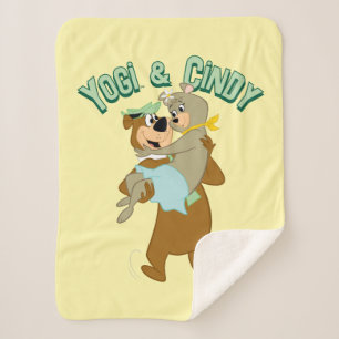 Yogi Bear Carry Cindy Bear Sherpadecke
